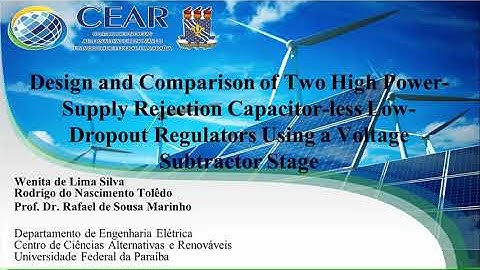 Low-Dropout Voltage Regulators Design - Paper presented at the Microelectronics Students Forum 2020