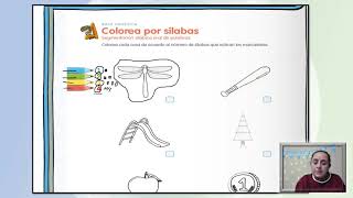 Colorea según la sílaba. Colorea según la sílaba.