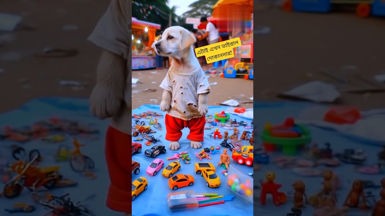 Poor dog beats all the shopkeepers🤣🤣