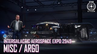 Star Citizen: IAE 2949 - MISC, ARGO