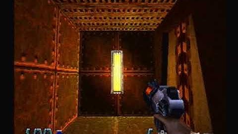 Quake 2 single player gameplay video