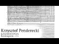 Krzystof Penderecki - Kosmogonia [w/score]