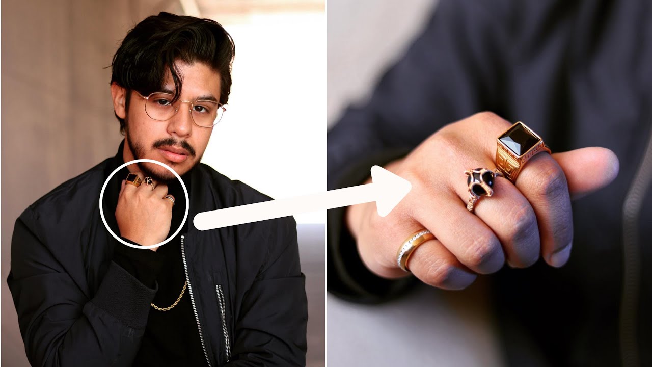 How To Style Rings For Men - Youtube