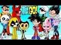 Teen Titans Go! Color Swap into Dragonball Z FNAF and Bendy Surprise Egg and Toy Collector SETC