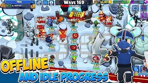 (FR) Idle Hero TD - Training Dummy sur la map du desert en early game