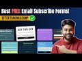 Easily Add FREE Email Subscription Forms to WordPress (2024)
