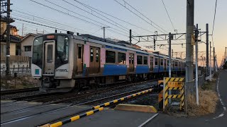 【2025/02/25 6:25〜26·HB-E210系 ジョイント音あり】東北本線2522D(上り·小牛田→仙台) 東仙台駅付近にて
