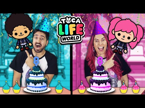 QUAL GMEO TEVE A MELHOR FESTA DE ANIVERSRIO no Toca Life