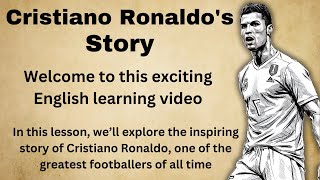 Cristiano Ronaldo's Story || Learn English Through Story 🔥 || Graded Reader || Listening Practice ✅
