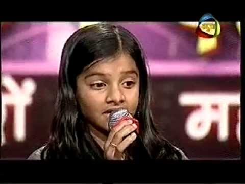 Arya Nandini singing in nehle pe dehla mega audition