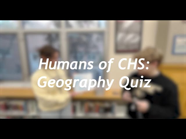 CHS students test their geography knowledge