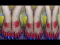 Alta design #beautiful #bridal #maheshwari #bridal #puja