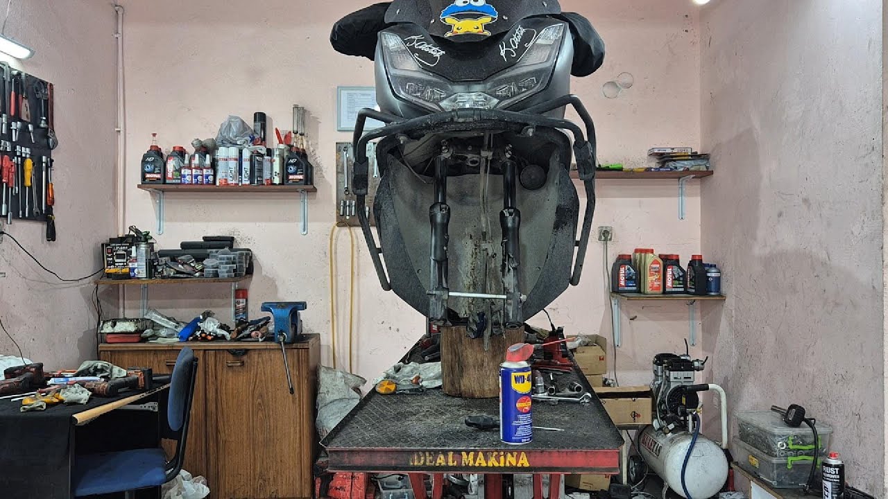 Honda Pcx Amortisör Yağı Değişimi