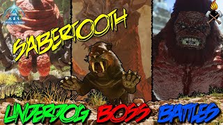 Sabertooth vs. The Island Bosses! [Underdog Boss Battles!]