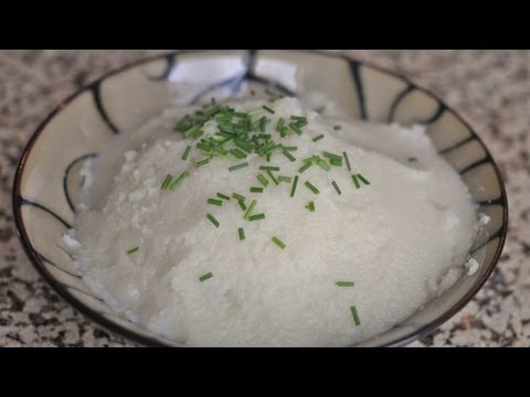 Sous Vide Mashed Cauliflower Recipe / Faux Potatoes