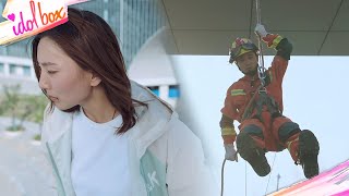 The firefighter gave her a second life💖 | Blue Flame Assault | Idol Box Resimi