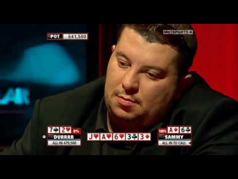 Tom Dwan sick bluff vs Sammy George Million Dollar...