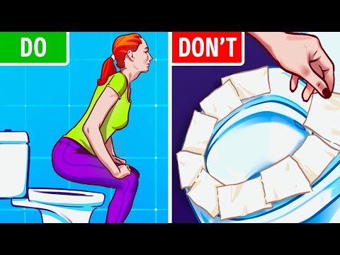 Stop Putting Toilet Paper on Public Toilets, Here's Why