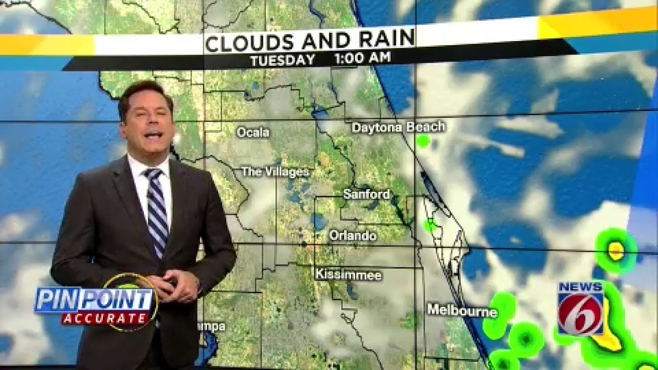 Rain chances ramping up in Central Florida - YouTube