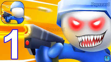 Epic Zombie War: Tower Defense - Gameplay Walkthrough Part 1 Tutorial Levels 1-3 Zombie Defense