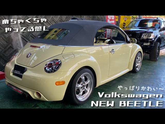 広く感じる！カスタムされたフォルクスワーゲン ニュービートル