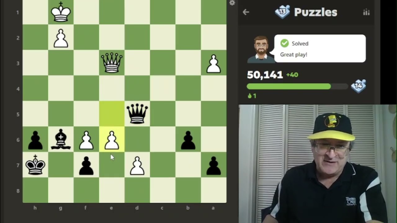 BLACK to move & WIN (#3) How's your ENDGAME Visualization? My Dad's Rules CHESS Training SHORTY