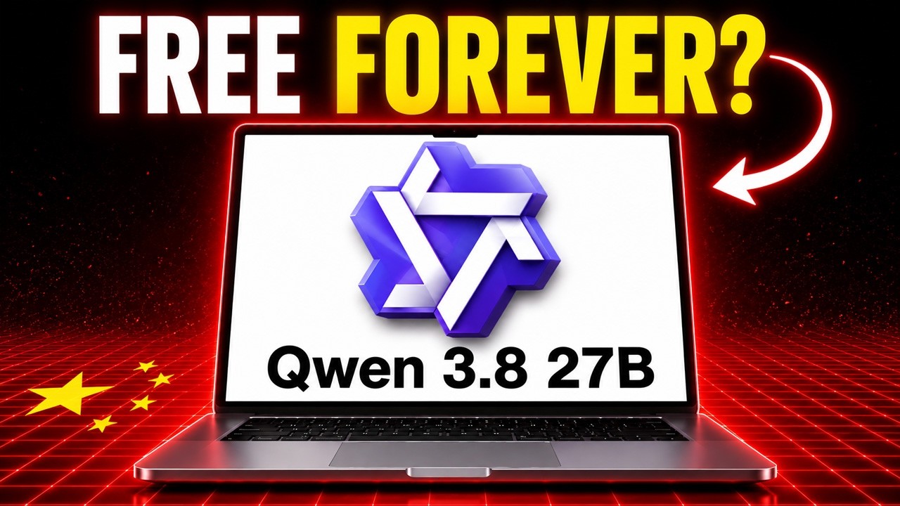 Qwen 3.8 27B: New FREE Local AI
