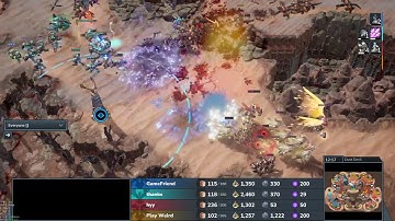 ThanksFriend (Van/Inf) vs hyyWierd (Cel/Inf) - Stormgate 2v2 - Custom