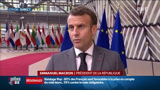 Covid-19: Emmanuel Macron appelle à se faire vacciner face au variant Delta