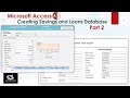 How to create a Loan Tracking system in MS Access | Part 2