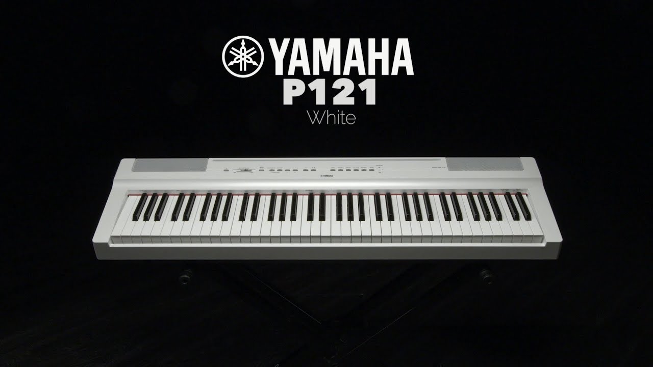 Yamaha P121 Digital Piano White Gear4music Demo Youtube