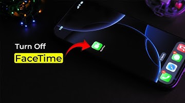 How to Turn Off FaceTime on iPhone(iOS 18)?