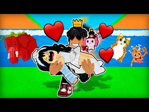 Mi NOVIA y YO ESCAPAMOS del TSUNAMI de BRAINROTS 🌊😲