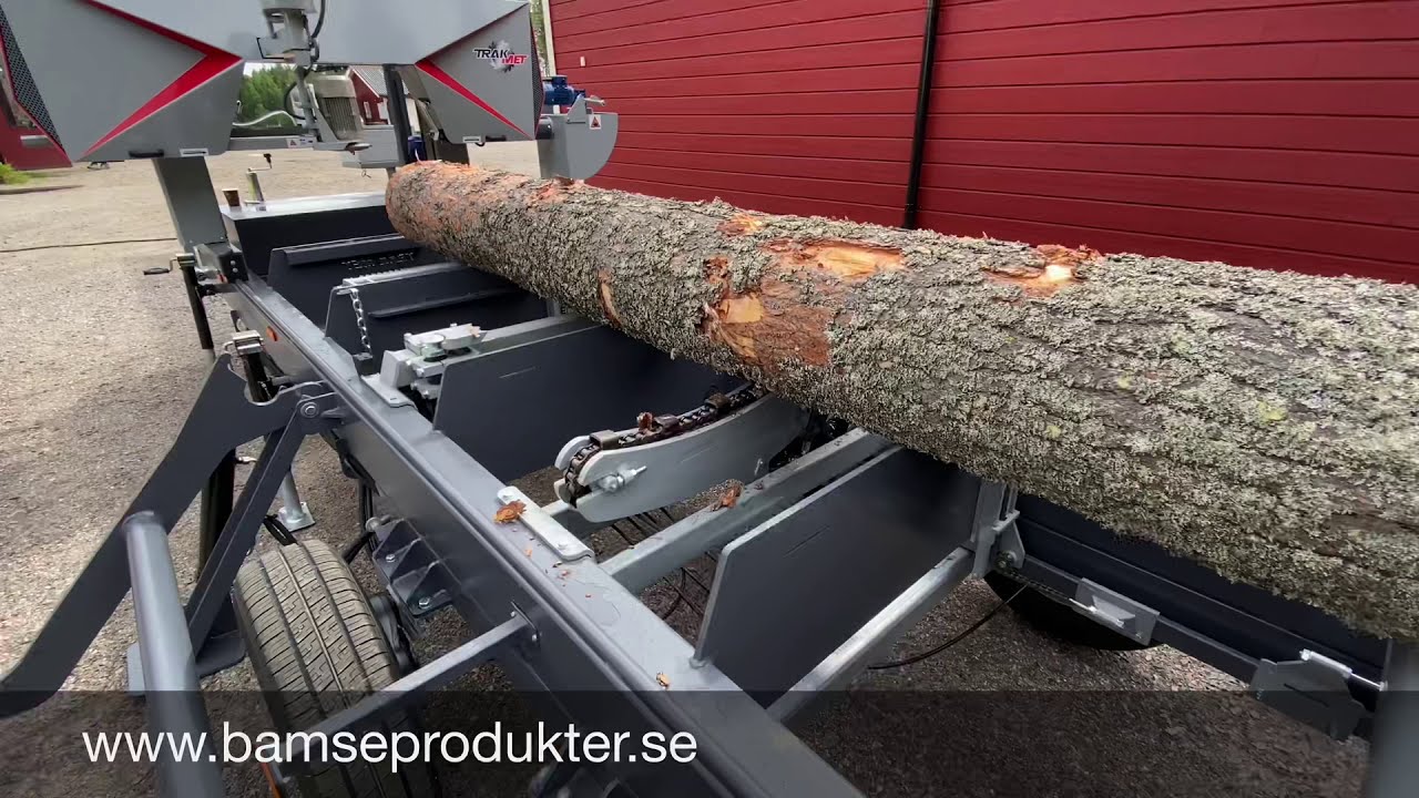 Sågverk Trak-Met TTP-600 Premium Plus | Mobila eller stationära bandsågverk