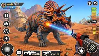 Real Dinosaur Hunter 3D - Wild Animal Hunting Game - Android GamePlay screenshot 2