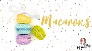 Crochet Macarons *DIY* Amigurumi by justMiko