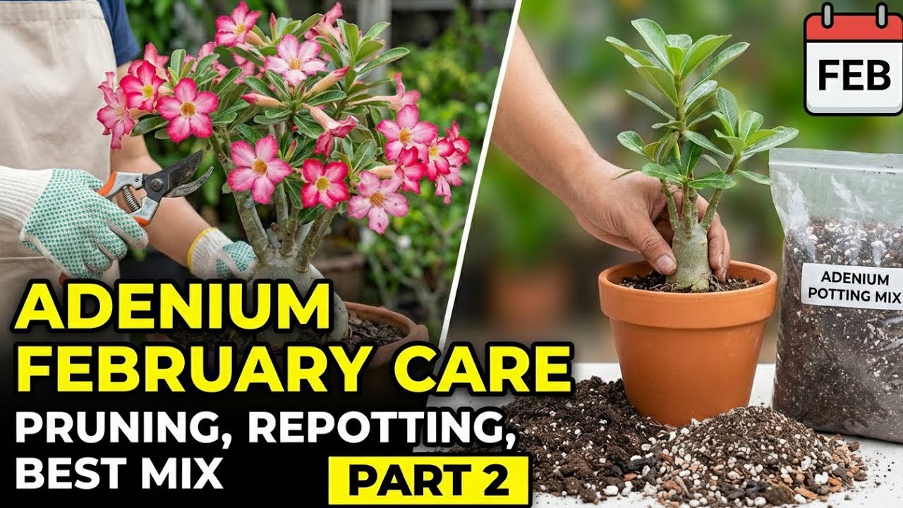 फरवरी में एडेनियम की ये गलती मत करना | Adenium February Care Part-2