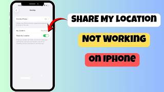 Fix Find My iPhone location problem | iPhone Sharing Location Not Working
