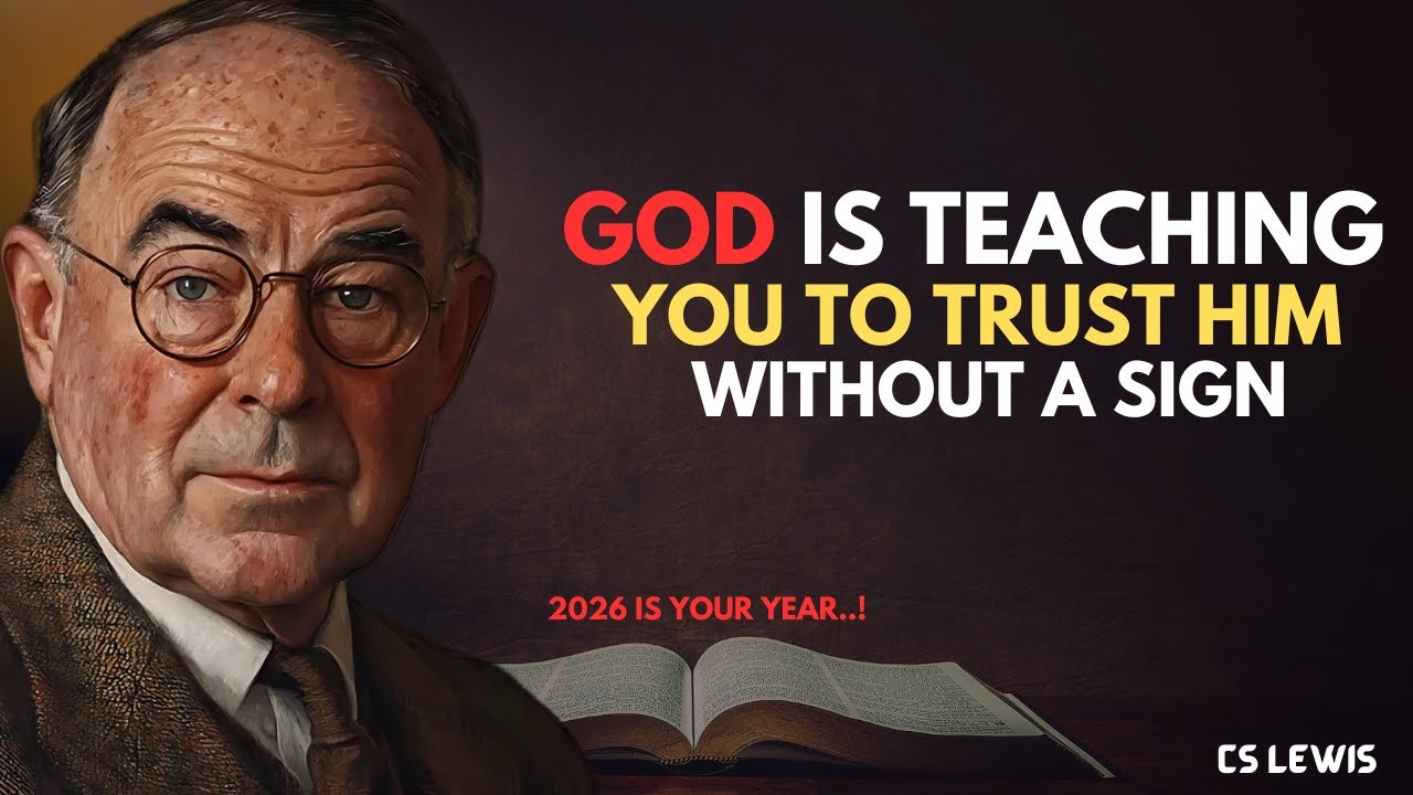 GOD IS TEACHING YOU TO TRUST HIM WITHOUT A SIGN —C.S LEWIS MOTIVATION ...
