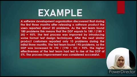 Defect Detection Percentage