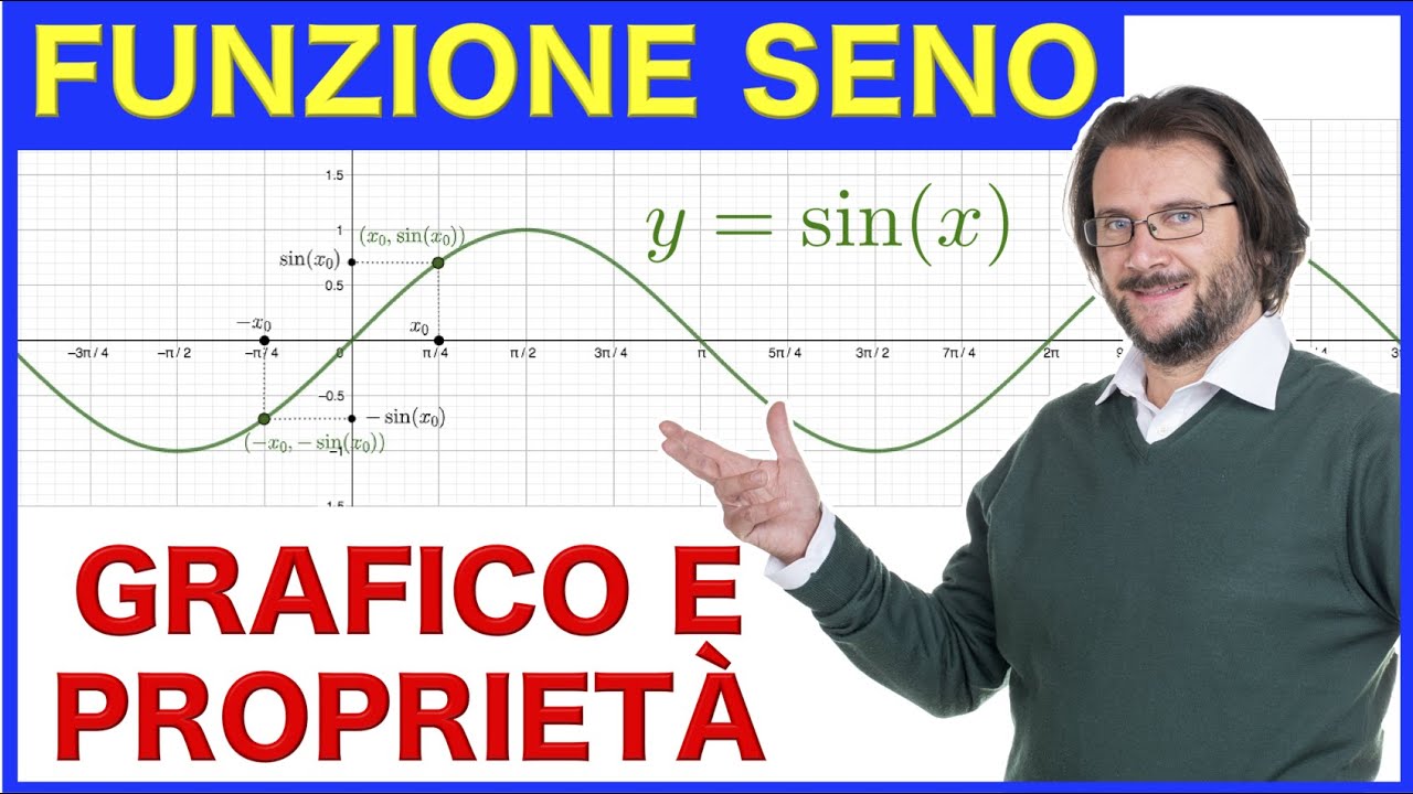 Funzione Seno, grafico e proprietà