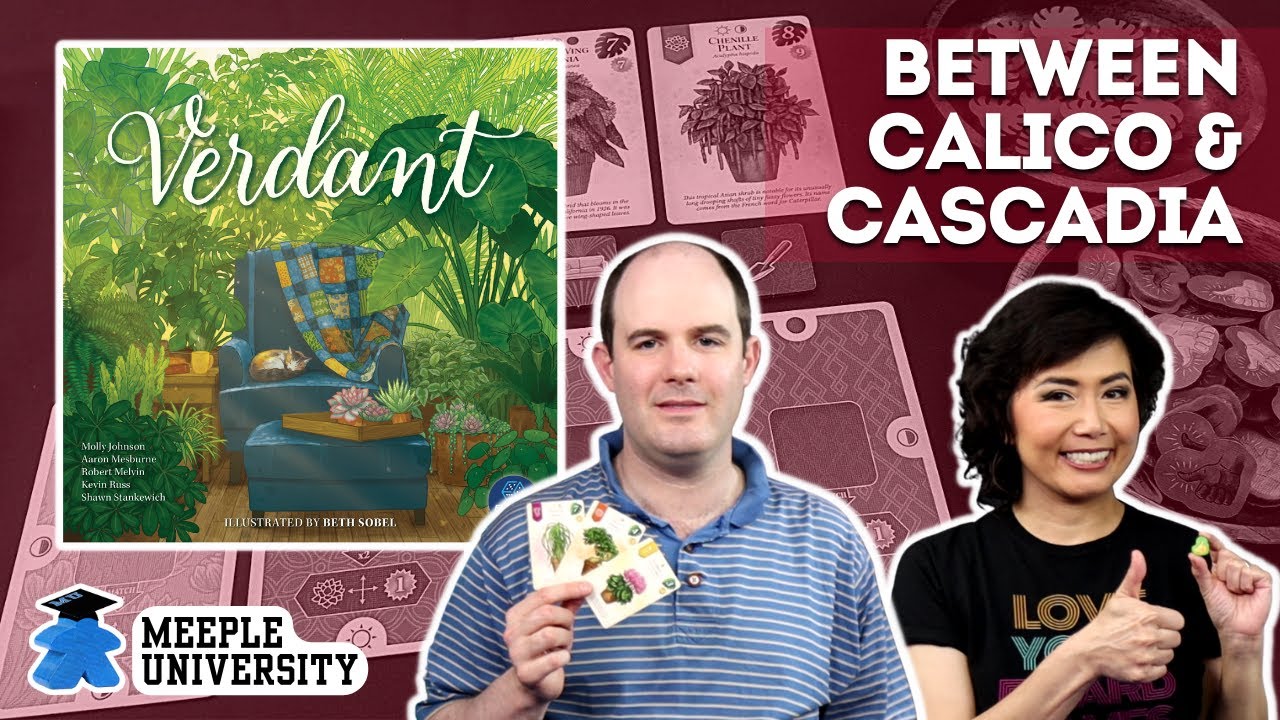 Verdant - From the folks who brought out Cascadia & Calico. A board game review
