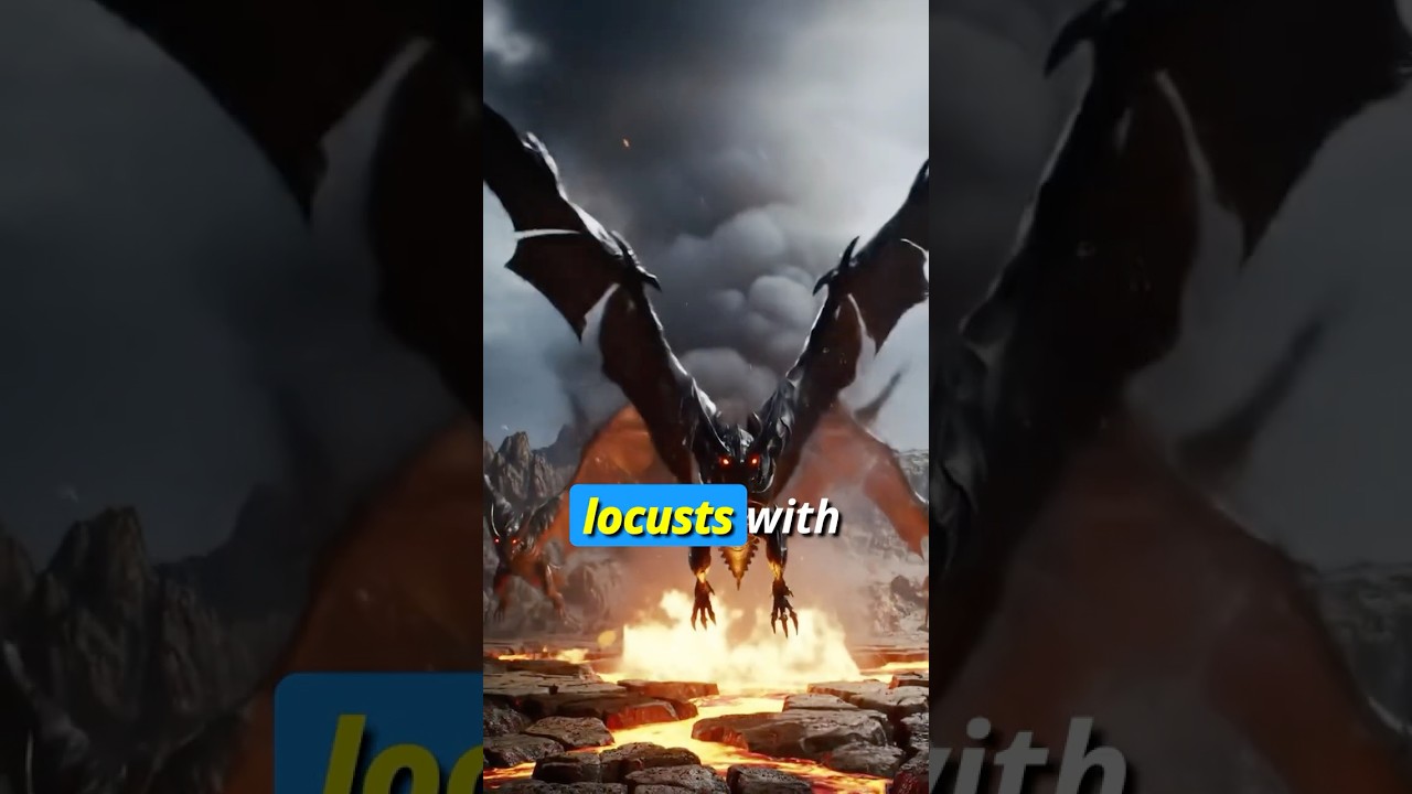 The 5th Trumpet: Locusts from the Bottomless Pit   