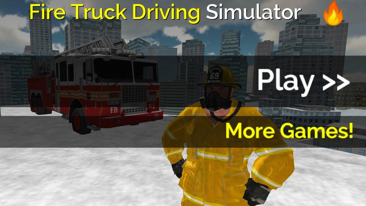 #game firetruk driving - YouTube