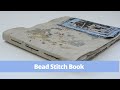 Bead stitch journal tutorial