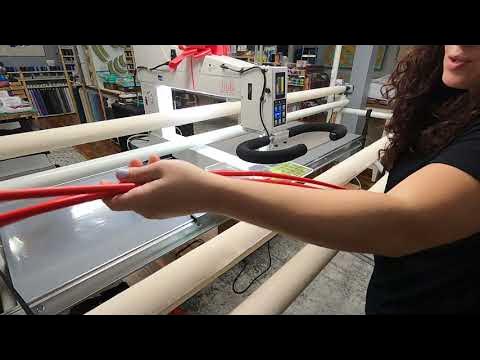 Install Red Snapper using your longarm machine 