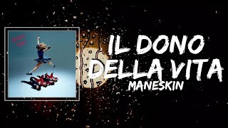 Måneskin - IL DONO DELLA VITA Lyrics