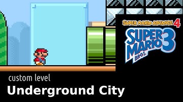 SMA4 custom level - Underground City