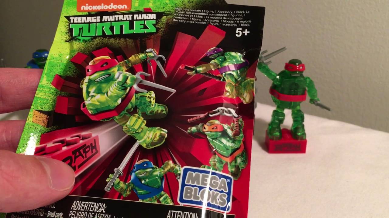 Teenage Mutant Ninja Turtles TMNT Mega Bloks Series 1 Mutagen Shredder 