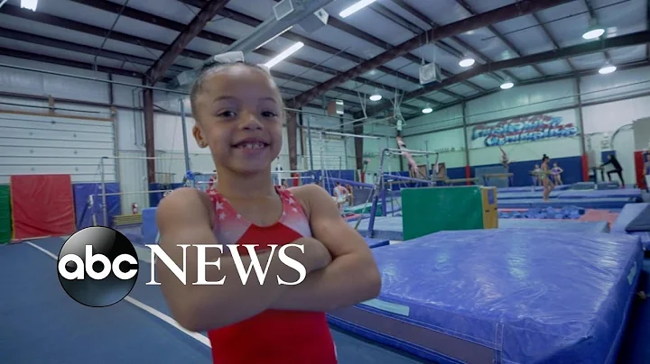 7-year-old gymnast gains social media stardom, pra...